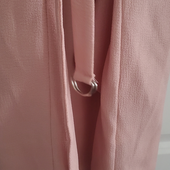 Dusty pink waterfall vest coat, size small - Picture 4 of 4